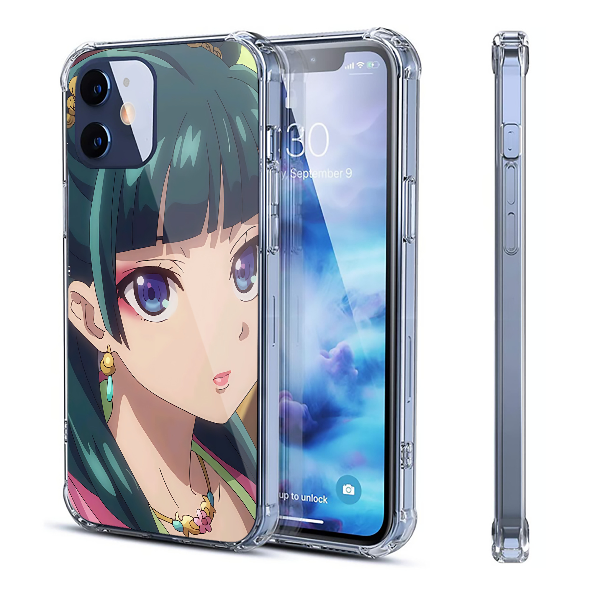 （画像用） 薬屋のひとりごと The Apothecary Diaries 【iPhone 12シリーズ対応】透明スマホケース（クリアソフトケース）